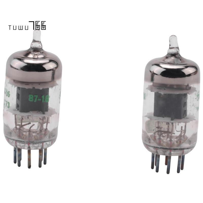 [tuwu766]2PCS GE5654W GE5654 สูญญากาศวาล์วสูญญากาศหลอดอิเล็กทรอนิกส์อัพเกรดสําหรับ 6J1 6M1 6AK5 6J1P