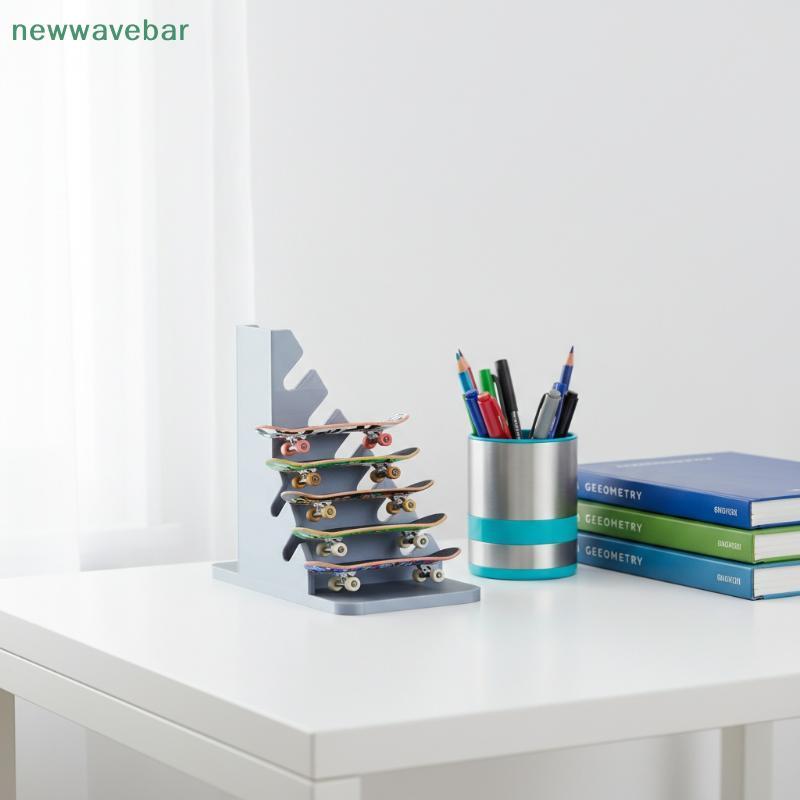 [HENGHOME] Finger Skateboard Storage Ra Finger Skateboard Organizer Finger Skateboard Desktop Displa