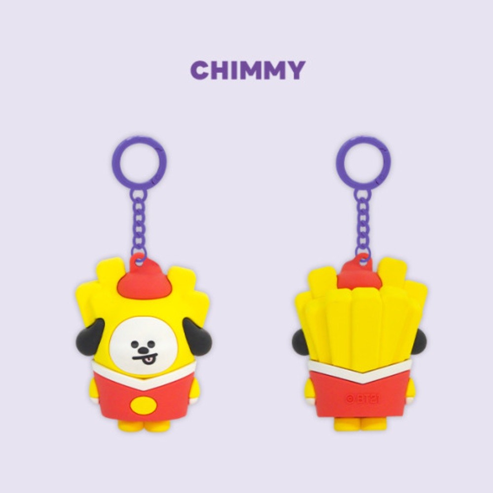 BT21 STREET FOOD FIGURE KEYRING_CHMMY