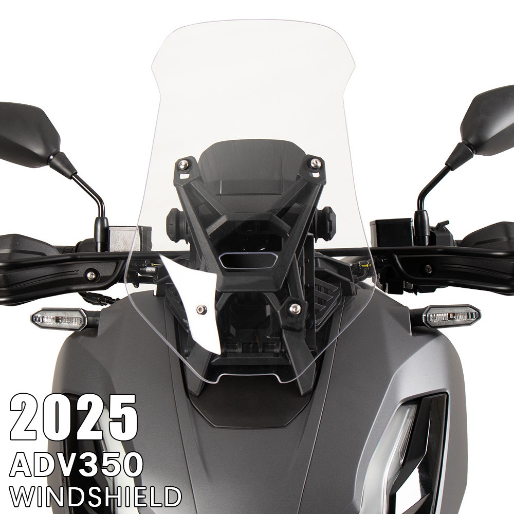 LQ 2025 ADV350 กระจกสําหรับHonda ADV 350 ADV350 2025 ความสูงกระจกADV350 Deflector Deflectorลม