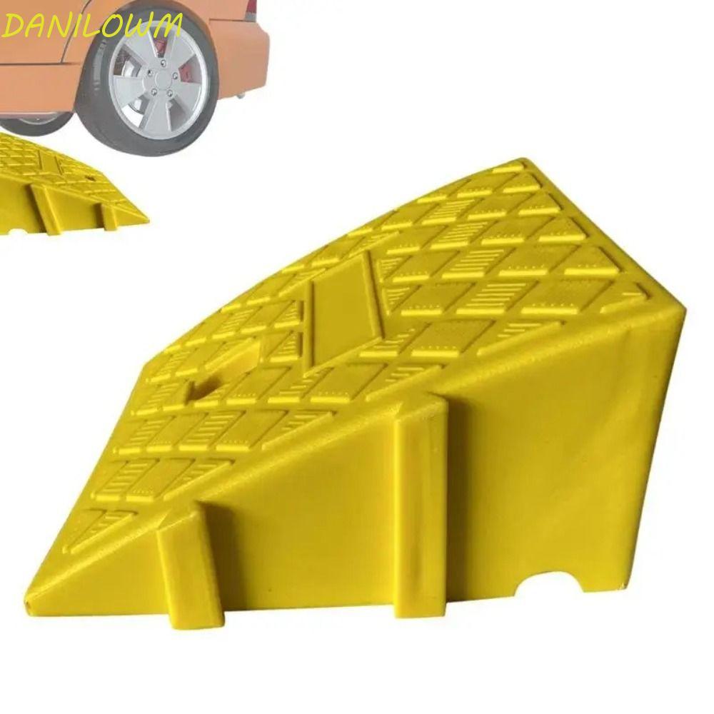 DANILOWM Curb Ramp, แบบพกพาพลาสติกรถเกณฑ์ Ramp, Heavy Duty เกณฑ์ Ramp น้ําหนักเบาทนทานพื้นผิวพื้นผิว