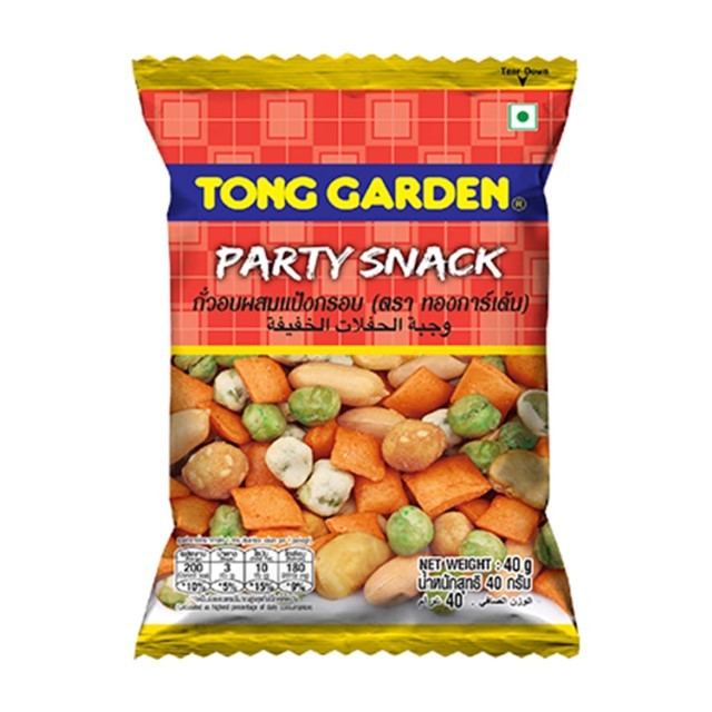 ทองการ์เด้น ถั่วแป้งกรอบ (Tong Garden Coated Peanuts 40g.)