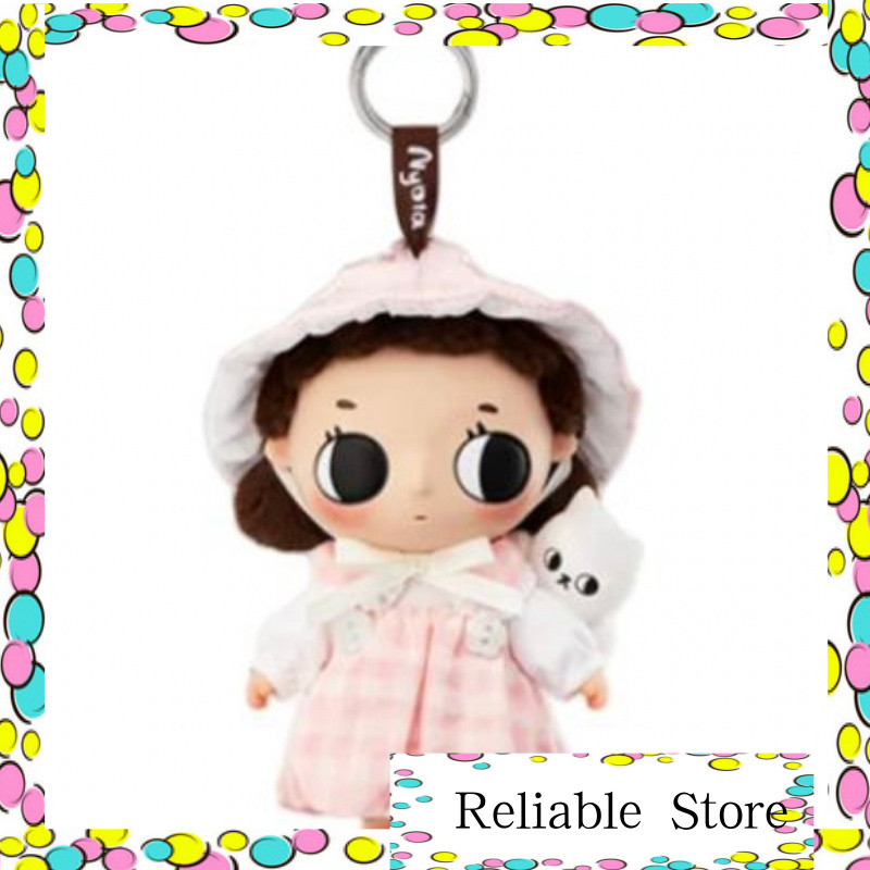{POP MART} จี้ฟิกเกอร์กล่องปริศนาตุ๊กตา Nyota Little Instant Series