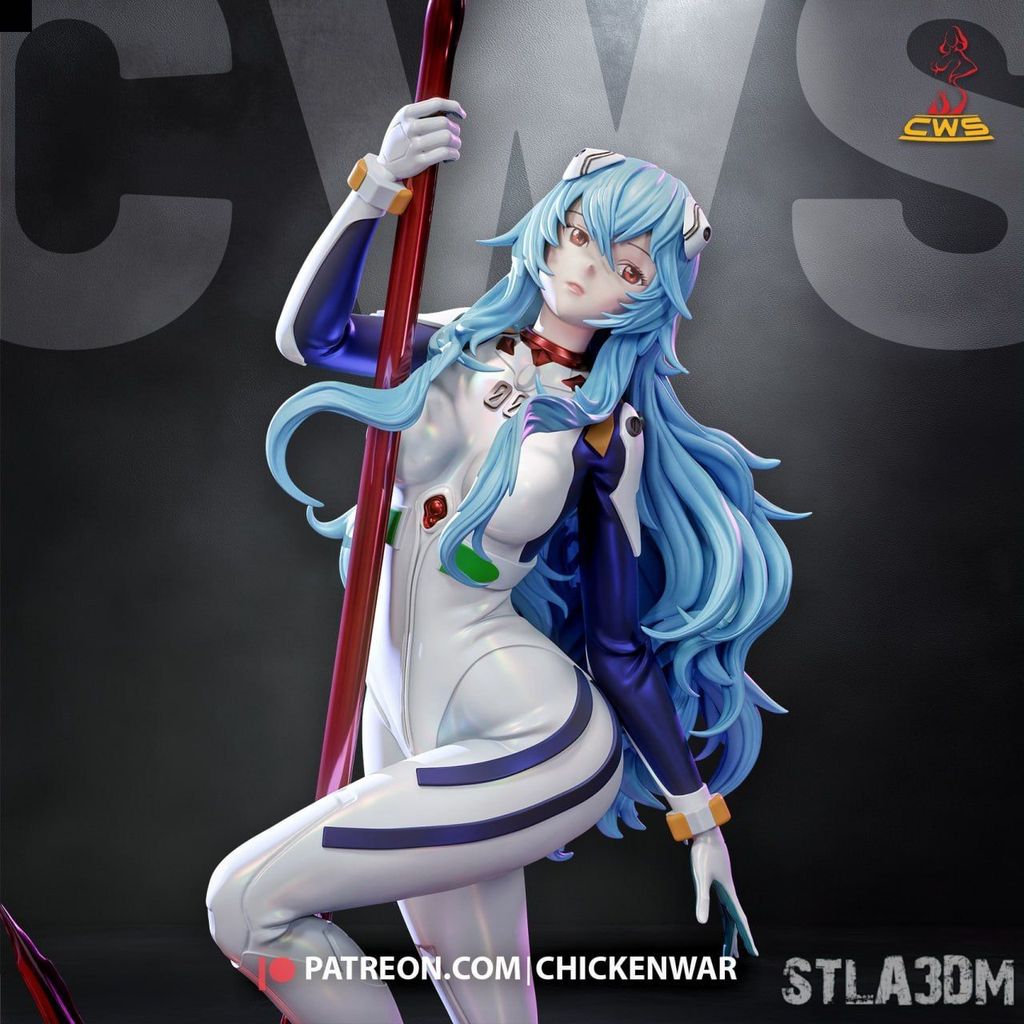 Neon Genesis Evangelion Ayapoli เกาหลีเรซิ่น GK สีขาวชุดการพิมพ์ชิ้น Unpainted รุ่น