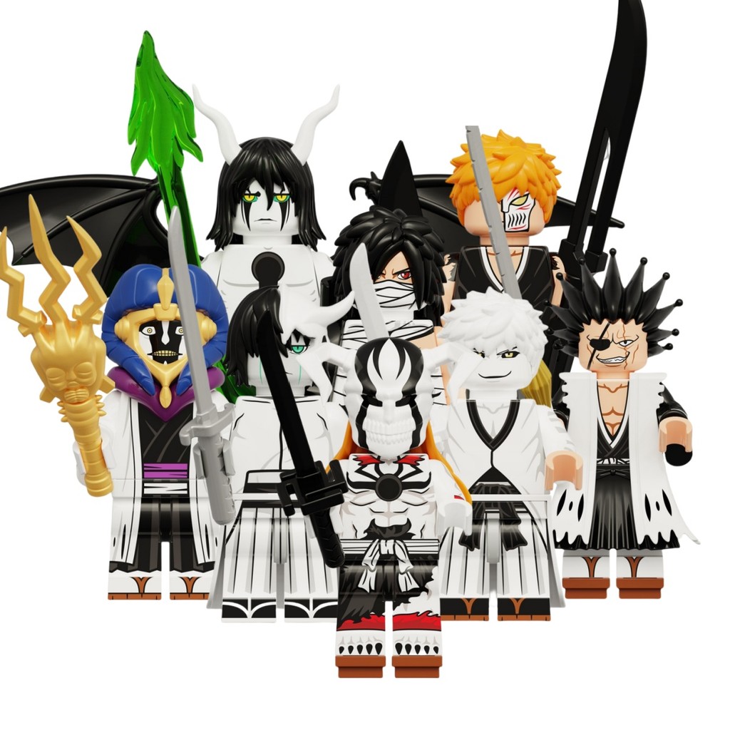 Anime BLEACH Action Figure Ulquiorra Kurosaki lchigo Ulquiorra Cifer Kurotsuchi Mayuri ของเล่นคอลเลก