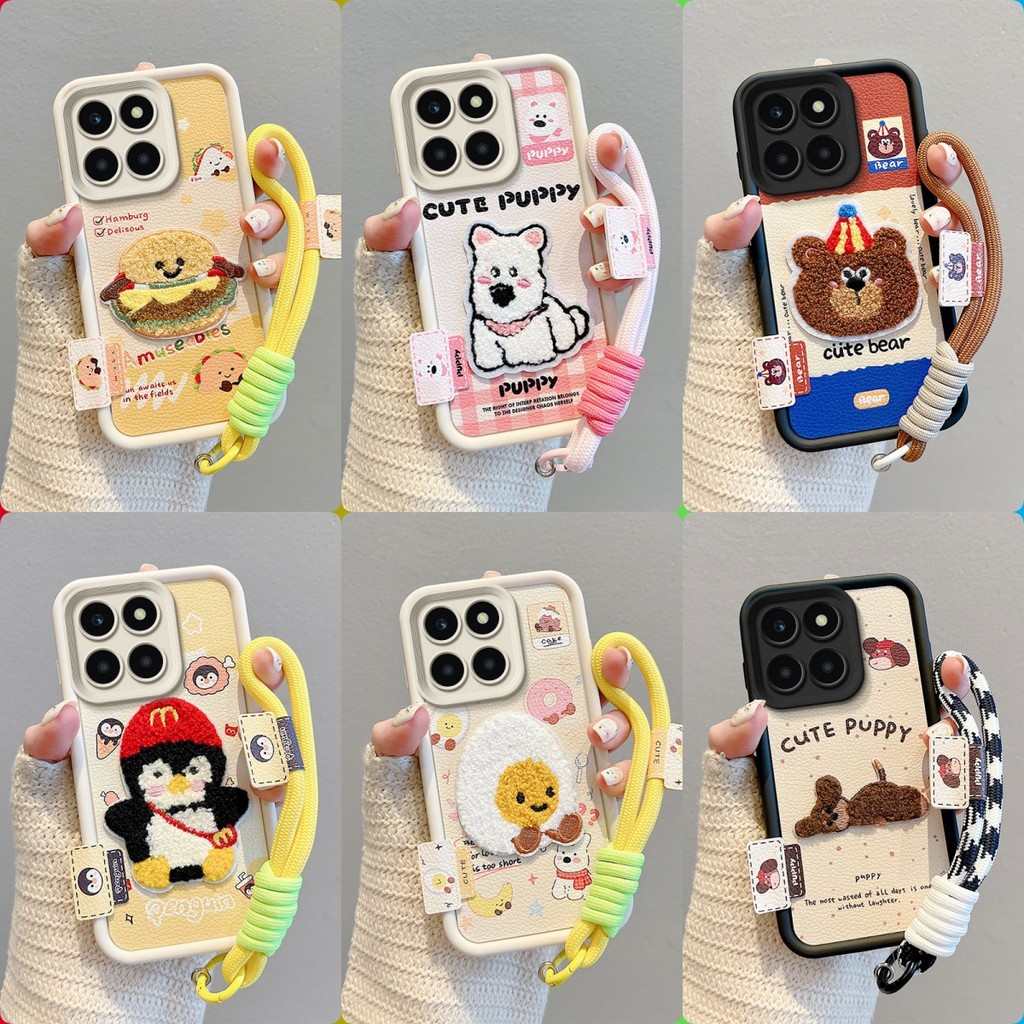 เคส Honor X7D เคสโทรศัพท์ลายการ์ตูนสติ๊กเกอร์น่ารัก