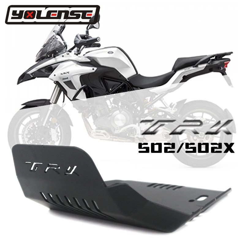 เหมาะสําหรับ Benari Jinpeng 502x TRK502 ดัดแปลงอุปกรณ์เสริมเครื่องยนต์แผ่นป้องกันแชสซีฝาครอบแผ่นด้าน