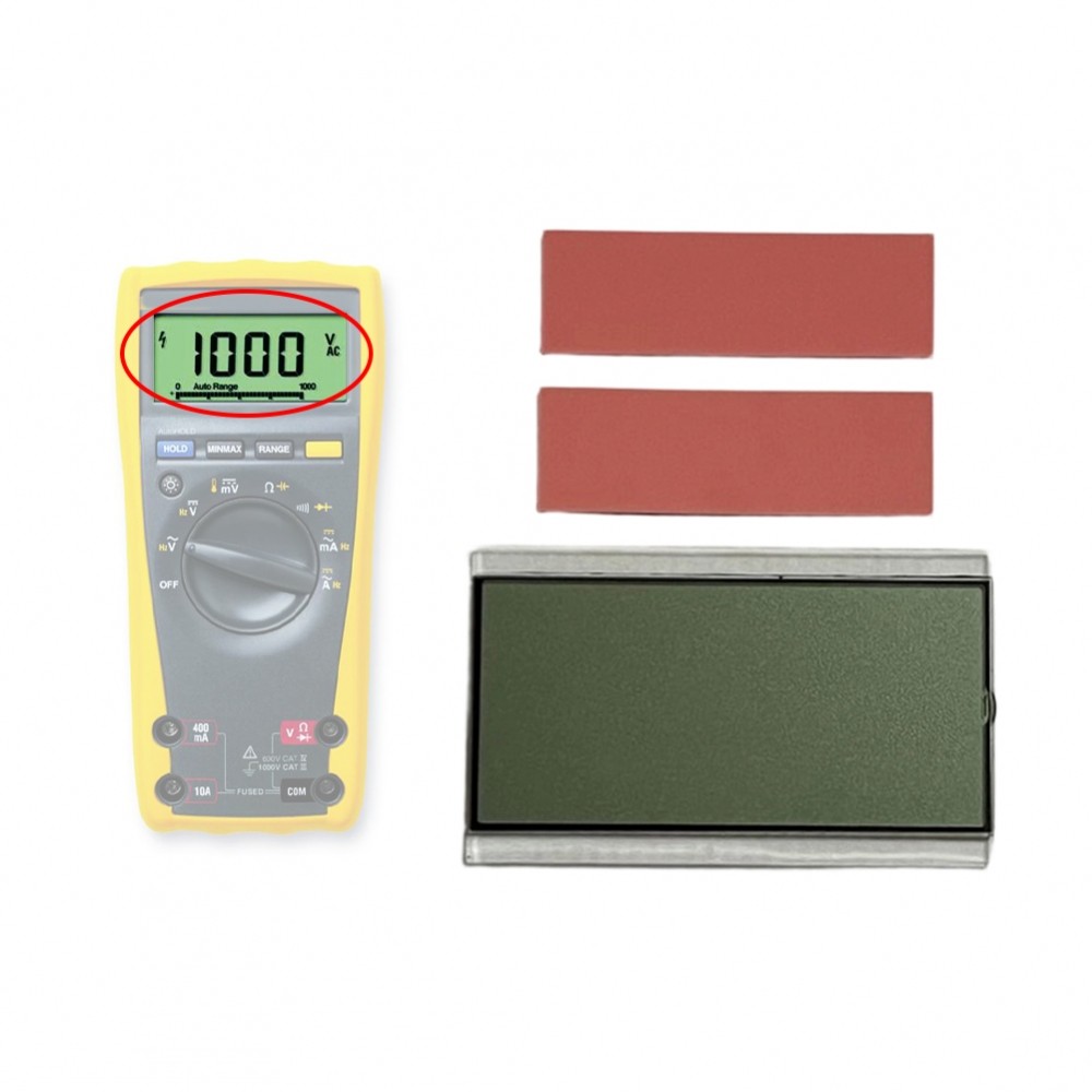 เปลี่ยนกระจกหน้าจอ LCD ออกแบบสําหรับ 175 177 179 77LV 175C 177C 179C เมตร