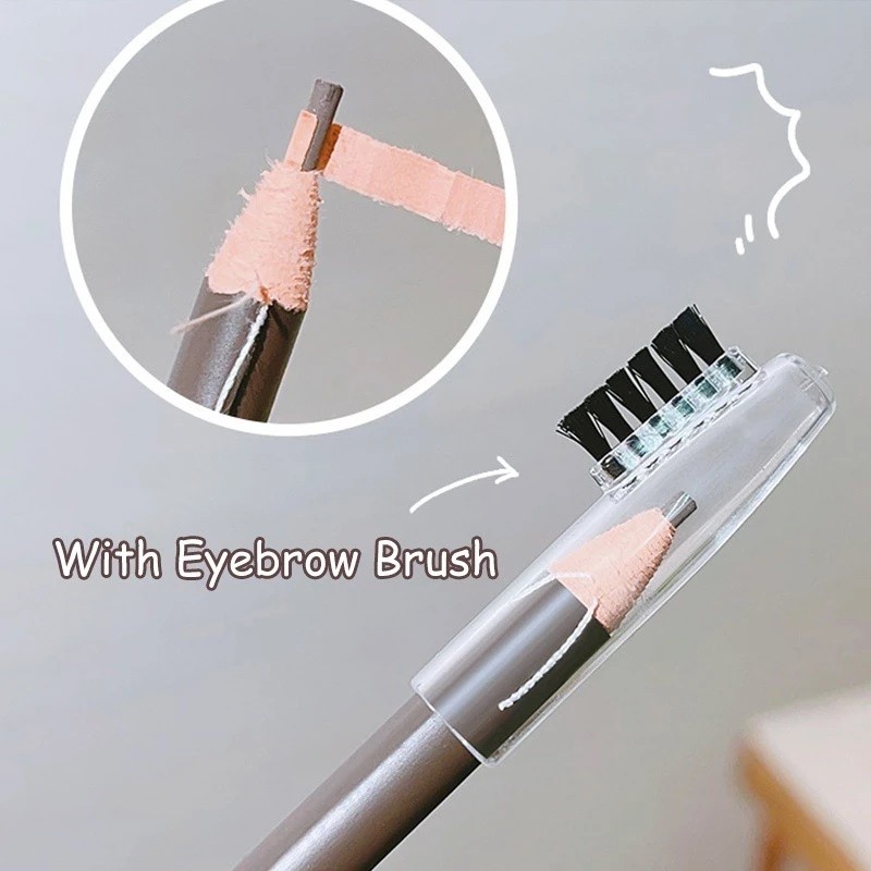 เส้นเล็ก 2 mm ดินสอเขียนคิ้ว สอเชือก เส้นละเอียดพิเศษ รูปที่ 8