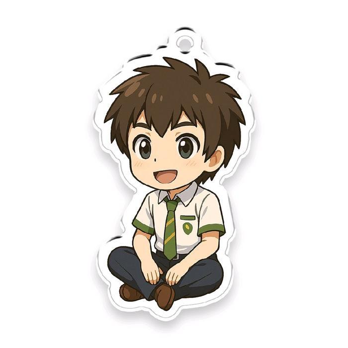 Ganci อะคริลิค gantungan kunci akrilk อะนิเมะ kimi no nawa mitsuha taki ketebalan 3 mm