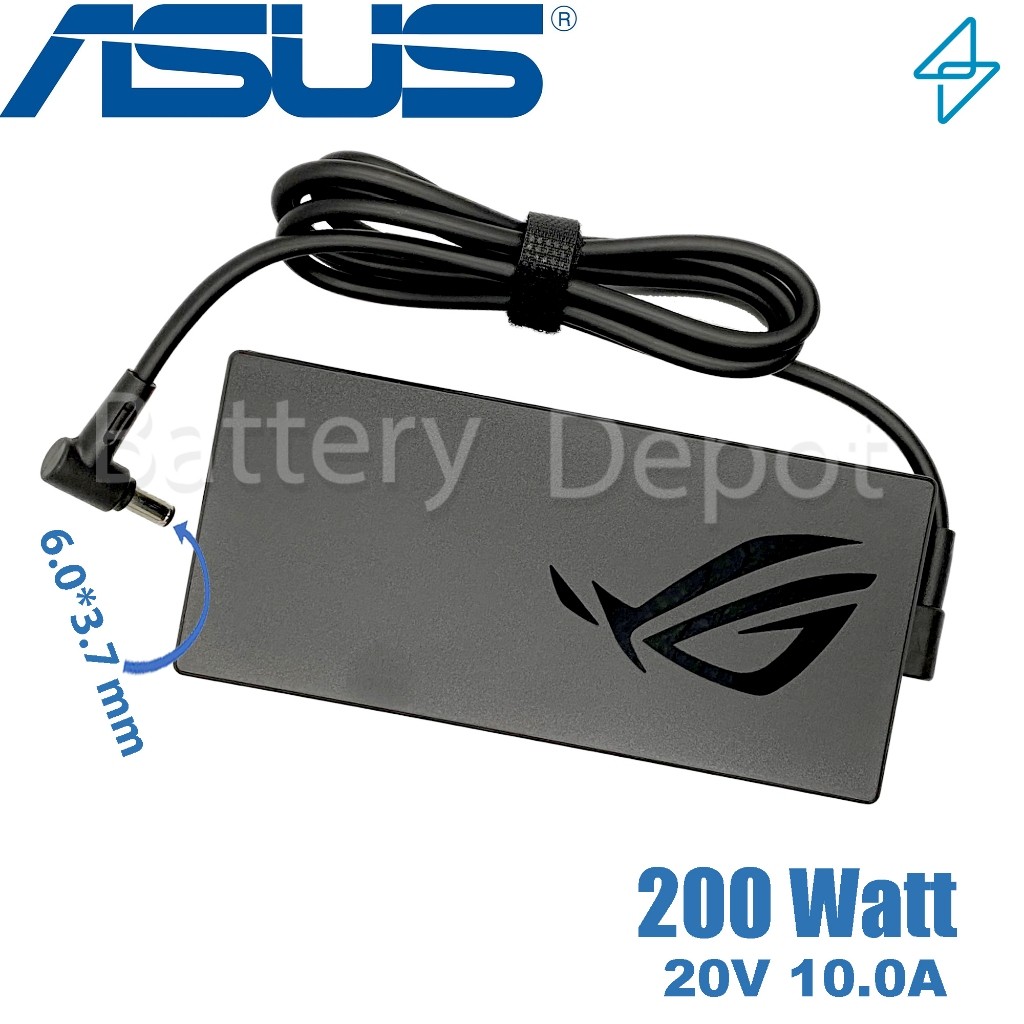Asus Adapter ของแท้ Asus Asus ROG Strix G15 GL543IE / ROG Strix G17 GL743QE G713RC 200W 6.0 สายชาร์จ