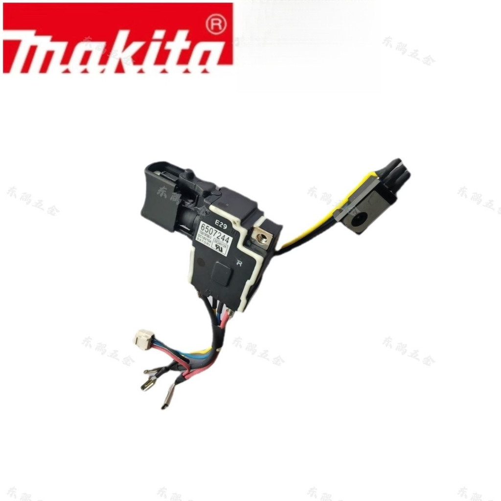 สวิตช์ 650724-4 (อะไหล่แท้) สำหรับสว่านไร้สาย Makita DDF448 / DDF458 / DHP448 / DHP458 (รุ่นใช้ร่วมก