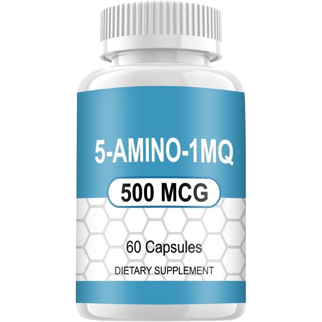 5 แคปซูลอาหารเสริม Amino 1mq 500MCG (3RD Party Tested) - 60 กะรัต