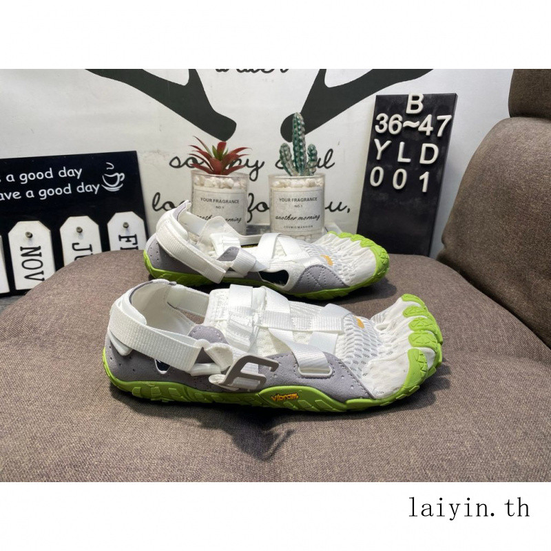 Suicoke Five Fingers Low Men Women Five-Toed Casual Shoes Breathable น้ําหนักเบาสบายรองเท้าเดินกลางแ