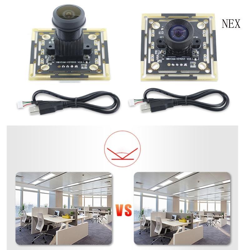 NEX 0 3MP OV7251 โมดูลกล้องสแกนความเร็วสูง 640x480 โฟกัสคงที่ MJPEG YUY2