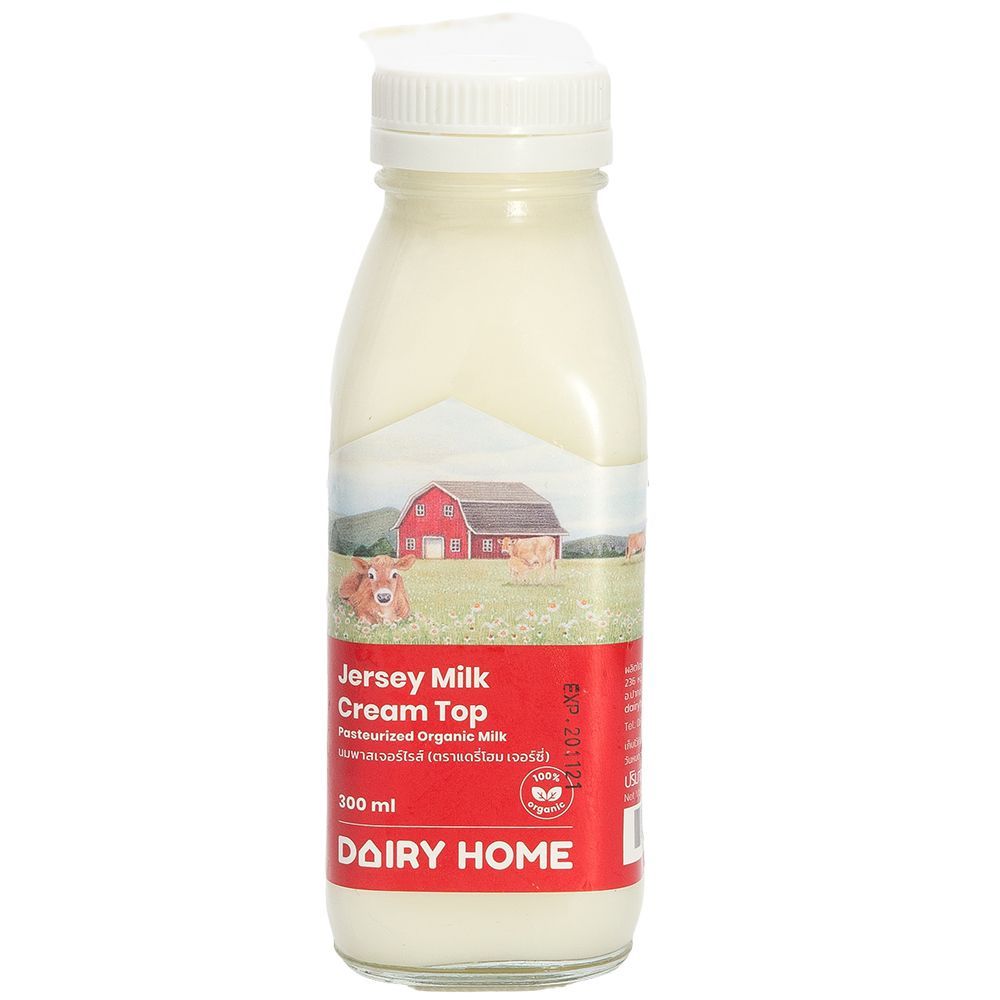 [สินค้าส่งด่วน] แดรี่โฮม นมเจอร์ซี่ ครีมท็อป 300 มล. DAIRY HOME JERSEY MILK CREAM TOP 300 ML