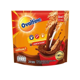 [สินค้าส่งด่วน] โอวัลติน ออริจินอล 3อิน1 30 กรัม X24 OVALTINE ORIGINAL 3IN1 30G. X 24S