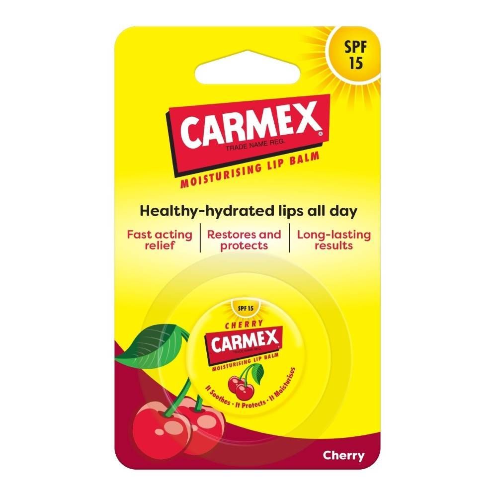 [สินค้าส่งด่วน] คาร์เม็กซ์ ลิปบาล์ม เชอร์รี่ ตลับ 7.5 ก. CARMEX LIPBALM CHERRY JAR 7.5G. ราคาถูก Shopee Lazada