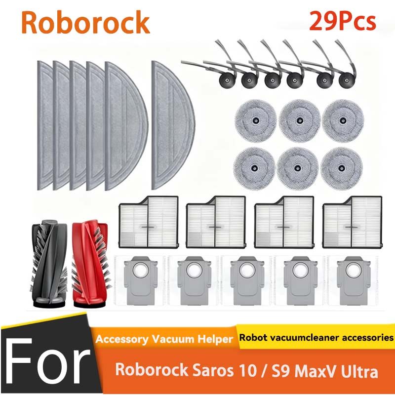 สําหรับอุปกรณ์เสริม Roborock Saros 10 / S9 Max Ultra (29 ชิ้น)