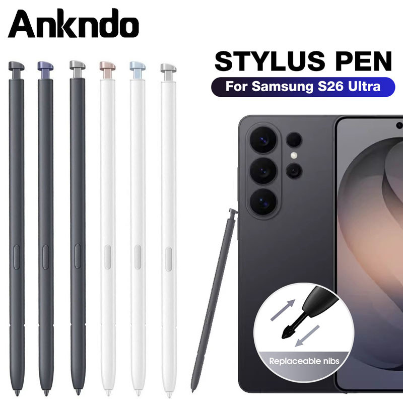 Stylus สําหรับ Samsung Galaxy S26Ultra S26 Ultra SM-S948B S948U/W/N/E เปลี่ยน Touch S ปากกาแท็บเล็ตโทรศัพท์เขียนดินสอไม่มีบลูทูธ
