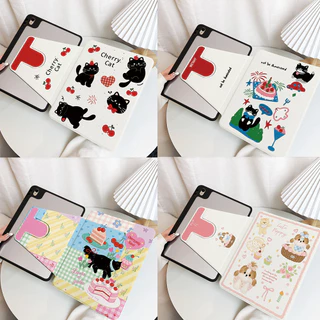 เคสหมุนได้ 360 องศา สำหรับ Fo iPad 11''(2025) 10''(2022) 10.2''(2021/2020/2019) 9.7''(2017/2018) พร้อมช่องใส่ปากกา