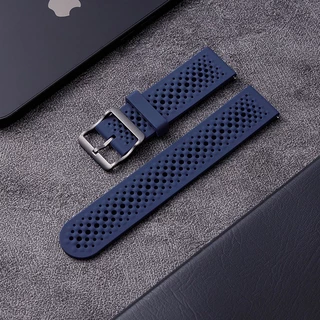 22 มม.ซิลิโคนสําหรับ Xiaomi S5/S4 47 มม.Breathable กีฬานาฬิกาสําหรับ Xiaomi นาฬิกา 5/S3/S2/S1/Redmi นาฬิกา 5Active/5Lite สายรัดข้อมือ