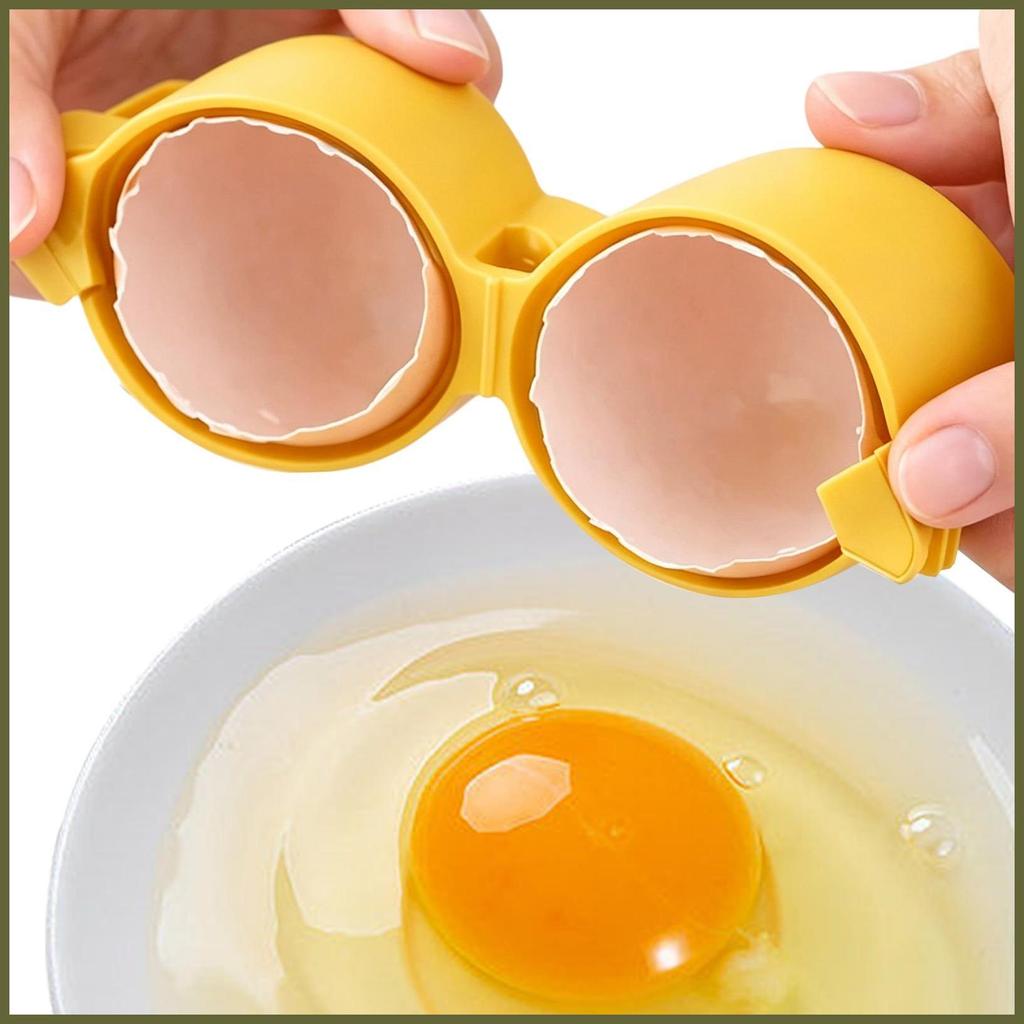 Egg Sheller Handheld Anti-Cut Manual แบบพกพา Egg Peeler Gadget สําหรับห้องครัวบ้านทําอาหารอาหาร Prep