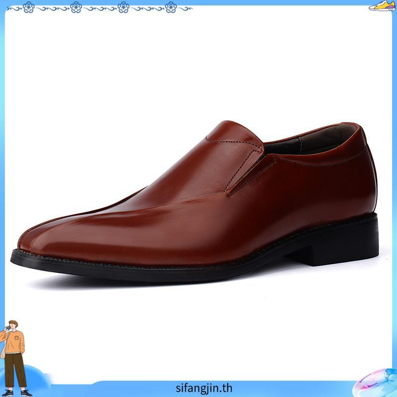 HEAVY SHOESรองเท้าทางการแบบสวม VB6242 BK
