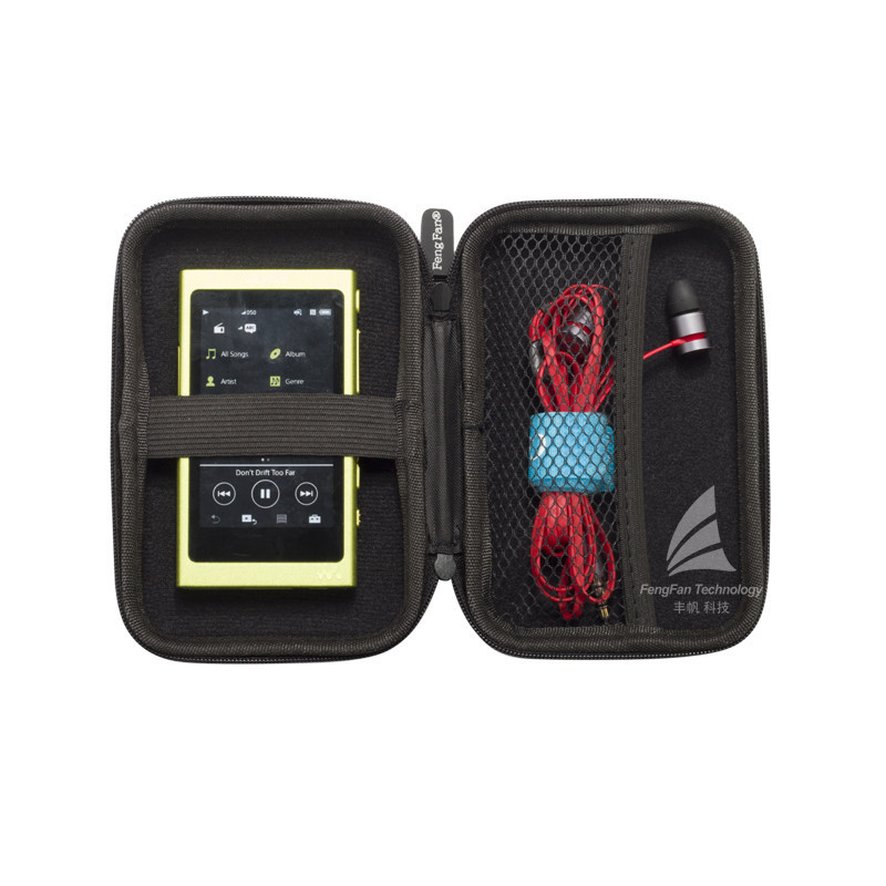 เหมาะสําหรับ Sony NW-ZX707 A306 ZX300 WM1A อิฐสีดําเครื่องเล่น MP3 ป้องกันกรณีกล่องเก็บกระเป๋า