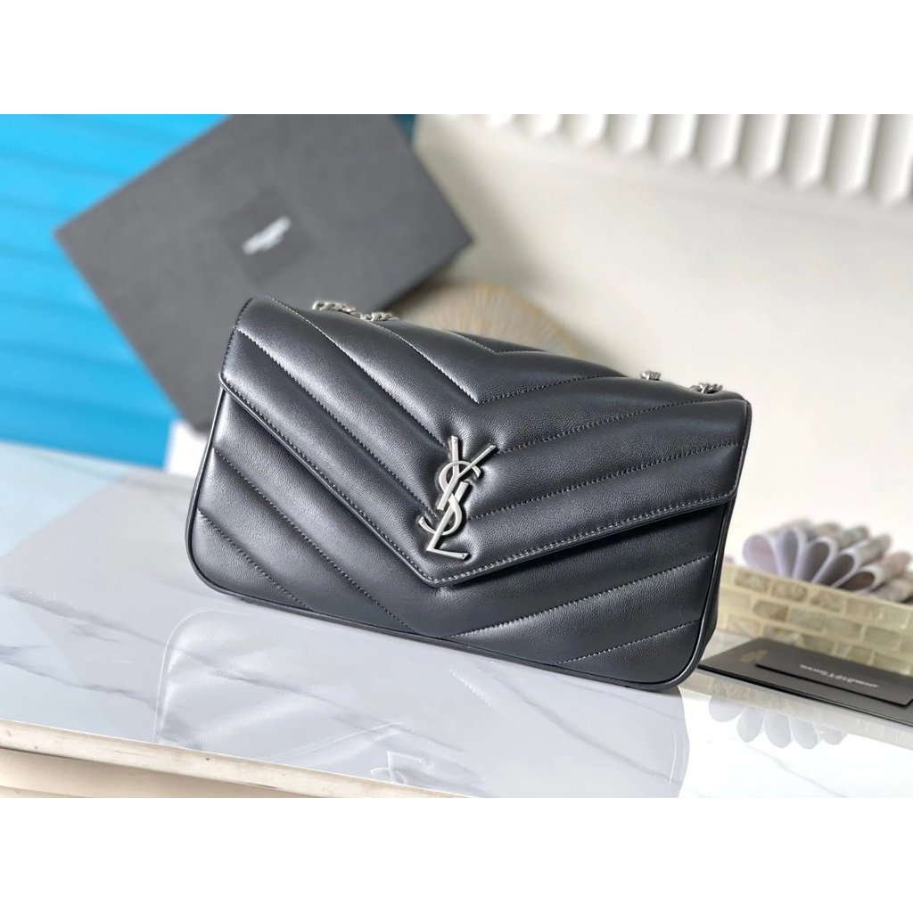 Ysl Early Spring New Style LouLou Large Cross-body Bag Soft Lambskin Envelope-style Handbag, Very Gl