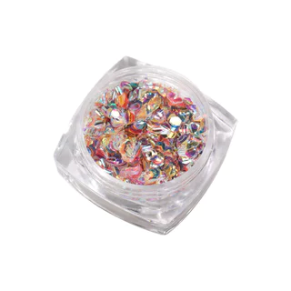 Chasing Sequins อุปกรณ์แต่งเล็บชนิดบรรจุกล่อง High Flash Magic Sequins All-Match เล็บ DIY Glitter ตกแต่งเล็บ