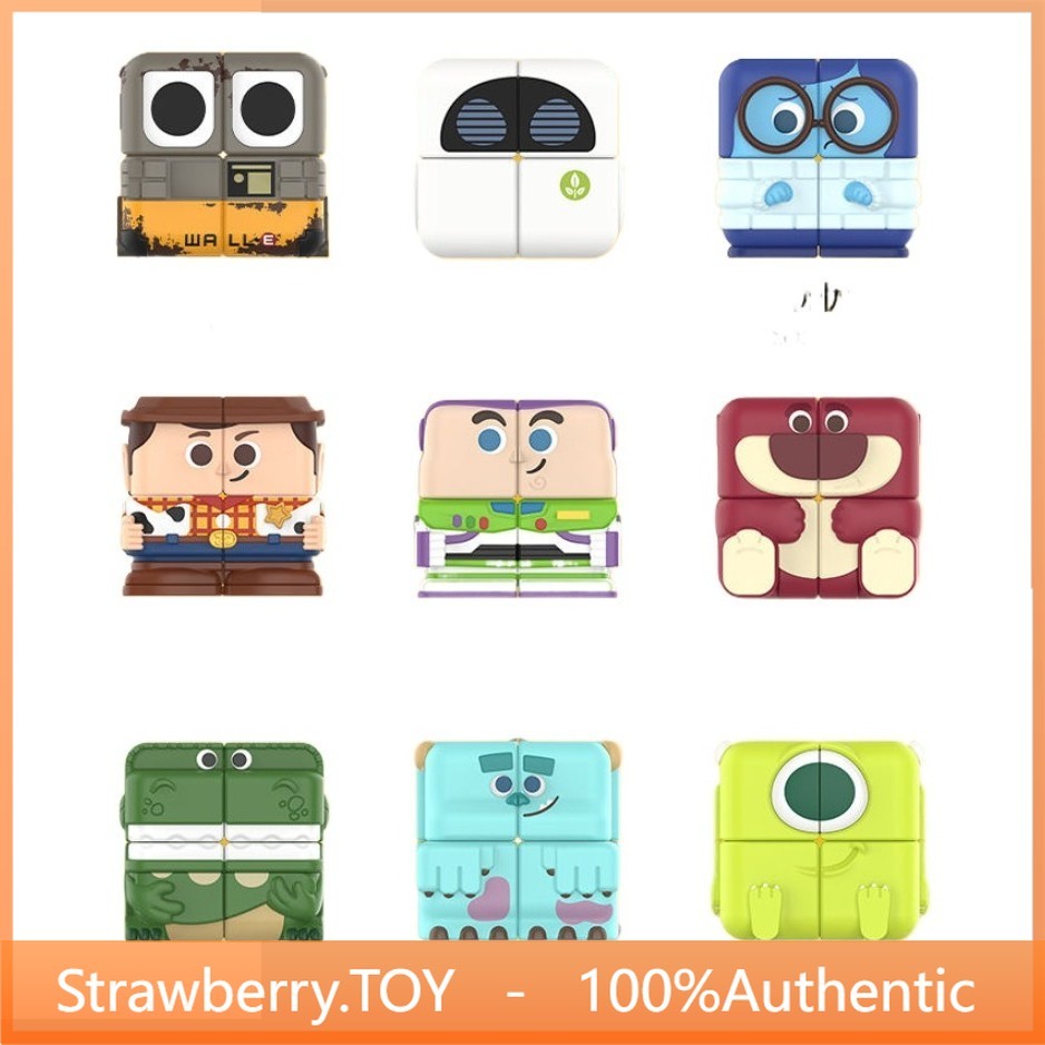 P POPMART POPMART Disney Pixar POP CUBE CUBIEC Series รูป Rubiks CUBE Mystery Box