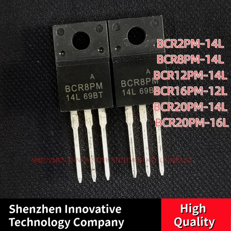 5PCS BCR2PM-14L BCR8PM-14L BCR12PM-14L BCR16PM-12L BCR20PM-14L BCR20PM-16L BCR2PM BCR8PM BCR12CR16CR