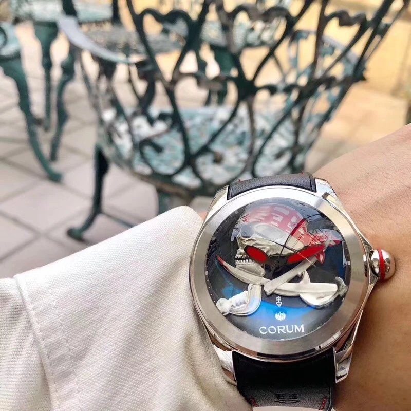 Top Three Standards Complete 1: 1 Quinn Pirates of the Caribbean Automatic Mechanical Movement นาฬิก