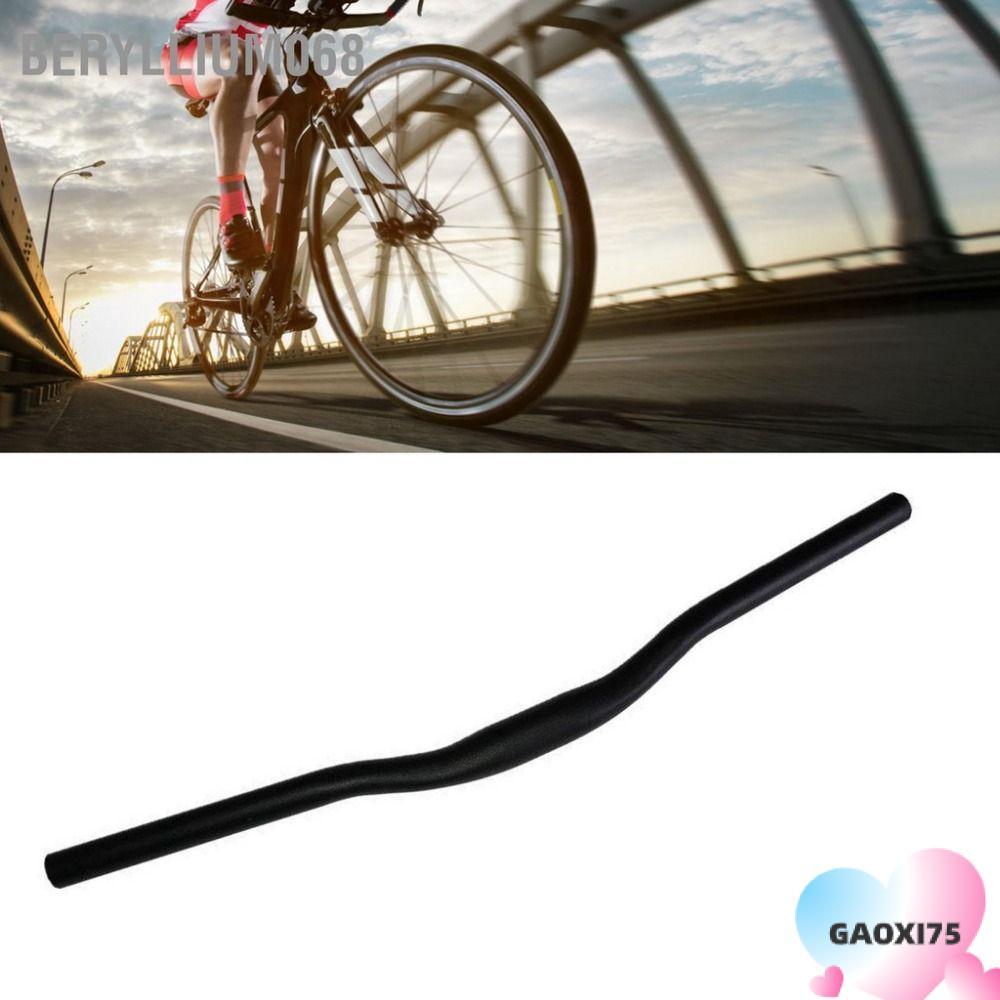 Gaoxi75 1 ชิ้นจักรยานเสือภูเขาHandlebar, Ultralight 31.8x625 มม.จักรยานบาร์,ตรงBentอลูมิเนียมเหล็กสีดําMTBแฮนด์