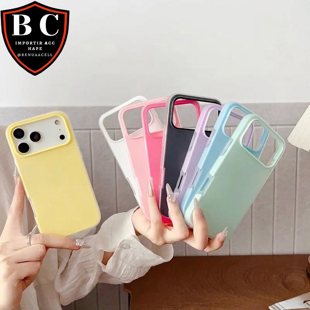 กรณีสี 2 IN 1 ของเหลว SILICON JELLY สําหรับ REALME C85 PRO C25 C25S C15 C12 2 PRO P3 LITE NOTE 70 NO