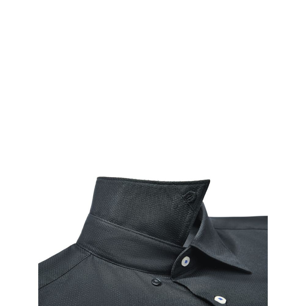 G2000 เสื้อเชิ้ตแขนยาวแบบทางการสำหรับผู้ชาย ทรง Smart Fit รุ่น 4112113298 DARK GREY ราคา ถูกที่สุด ดีลบีเคเค แกลเลอรีภาพที่ 7
