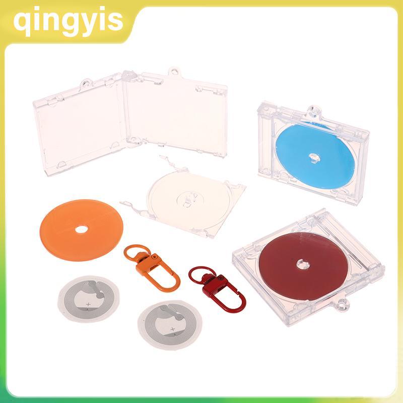 [qingyis] พวงกุญแจเคสซีดีอัลบั้ม NFC nk พร้อมพวงกุญแจเครื่องเล่นซีดี NFC Stier ที่ห้อยกุญแจอัลบั้มที
