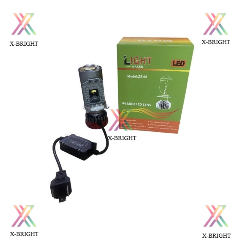 H4 Mini Bild H4 โคมไฟ Led 50 วัตต์ ZE-65 LIGHT MAKER