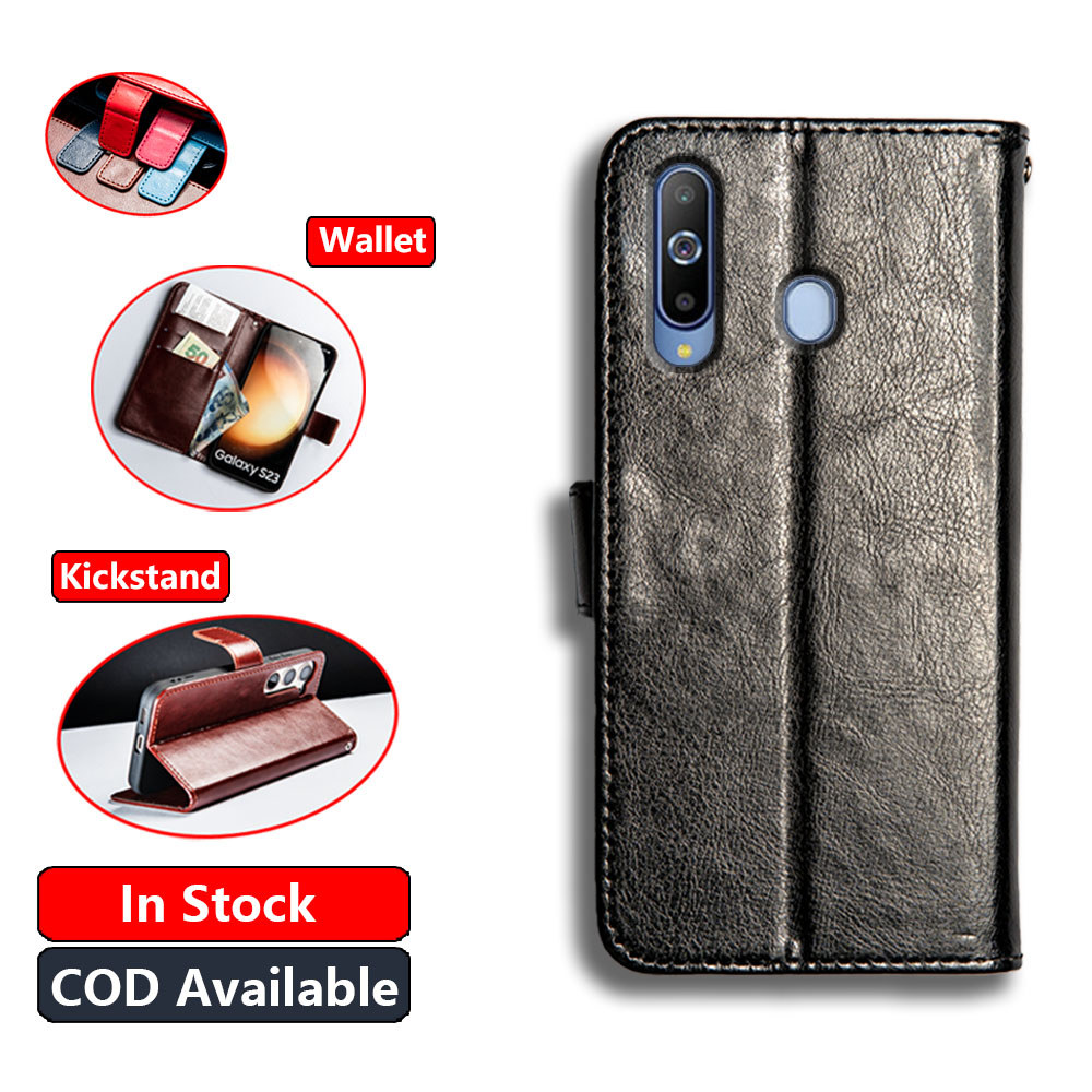 หนังคลาสสิกสําหรับ Samsung Galaxy A8s A9 Pro 2019 SM-G8870 G887F G887N A8s กระเป๋าสตางค์ Vintage Folio ฝาครอบแม่เหล็กปิด Kickstand ช่องใส่การ์ด
