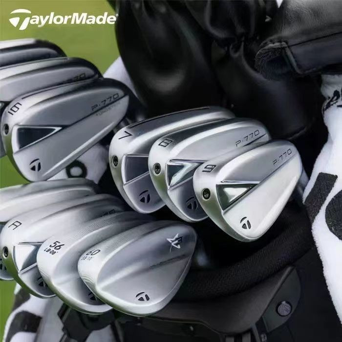 ไม้กอล์ฟ Taylormade P770 2023 รุ่นที่สี่มีดกลับเหล็กกลุ่มผู้ชาย 7 ชิ้นไม้กอล์ฟ