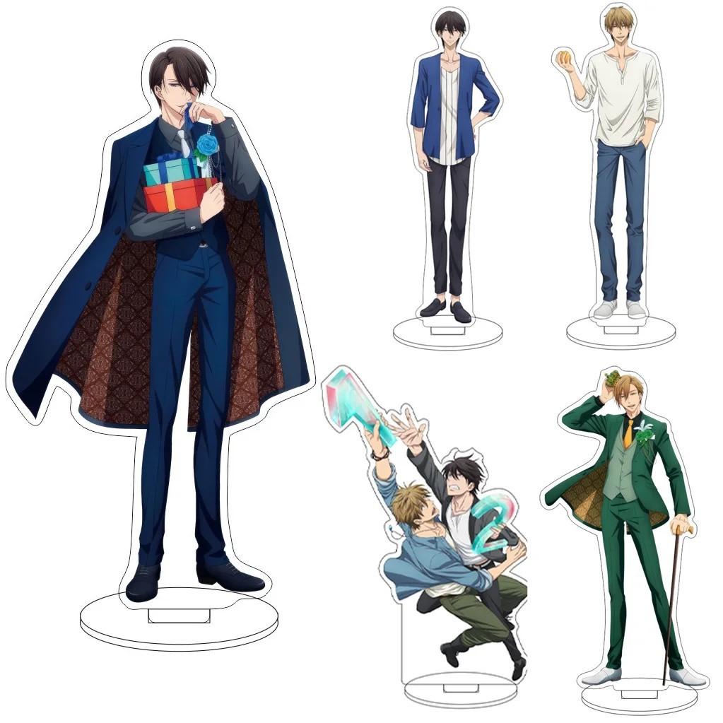 Standee Dakaretai Otoko 1-i ni Odosarete Imasu ตกแต่ง Mica รุ่น DakaIchi อะนิเมะ Boylove BL 16 ซม.Jy