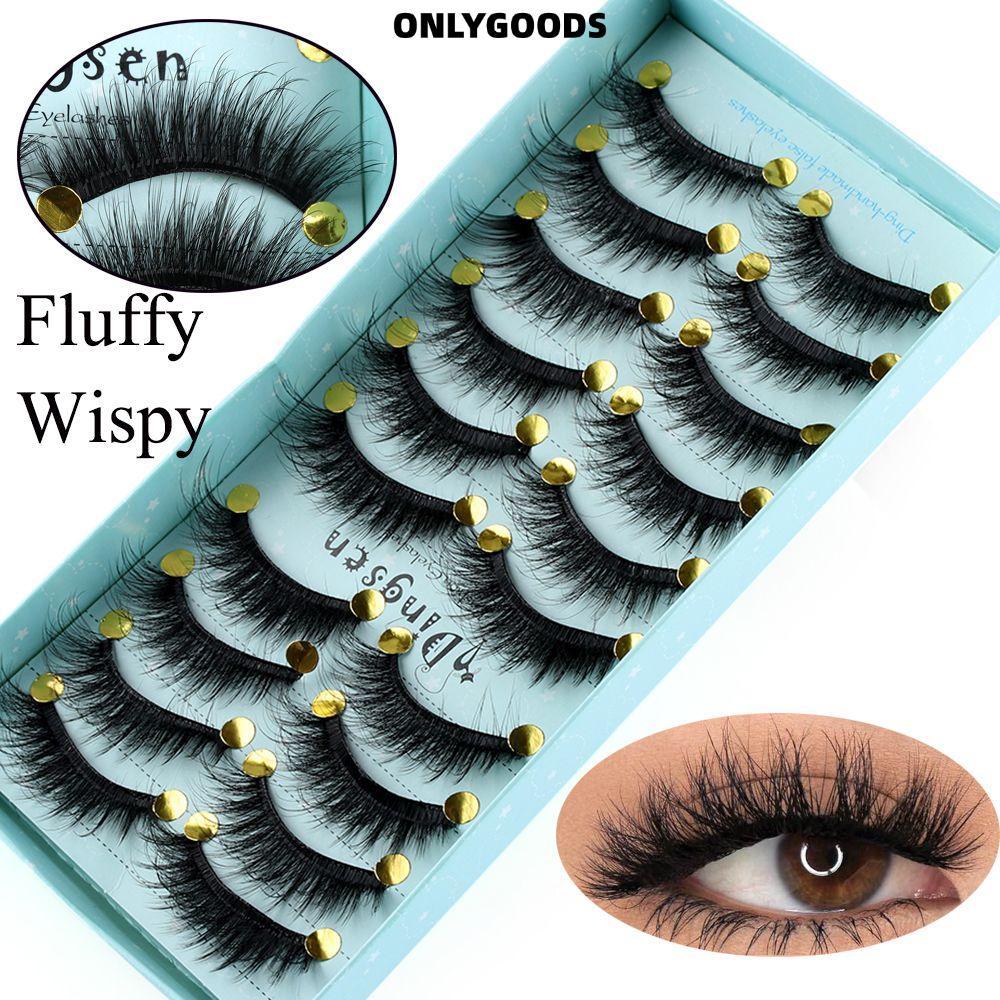 เท่านั้น เครื่องมือต่อขนตาผมนุ่มปุย Wsipy Pure Hanmdade Faux Mink Hair