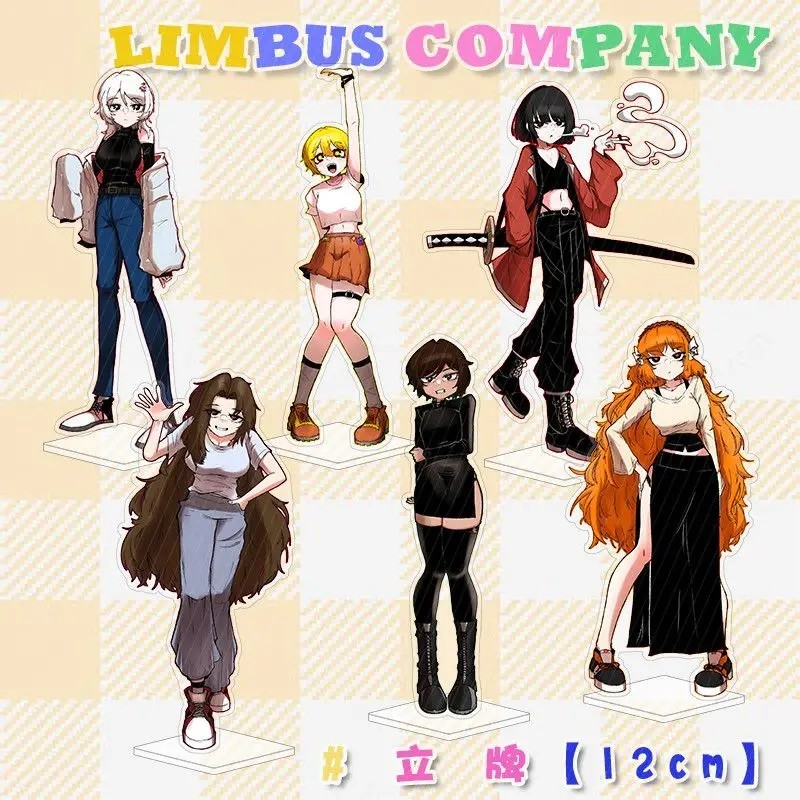 บริษัท Standee Limbus Mica รุ่น Ryoshu Faust Sinclair Yi Sang Rodion Ishmael อะนิเมะของขวัญตกแต่ง