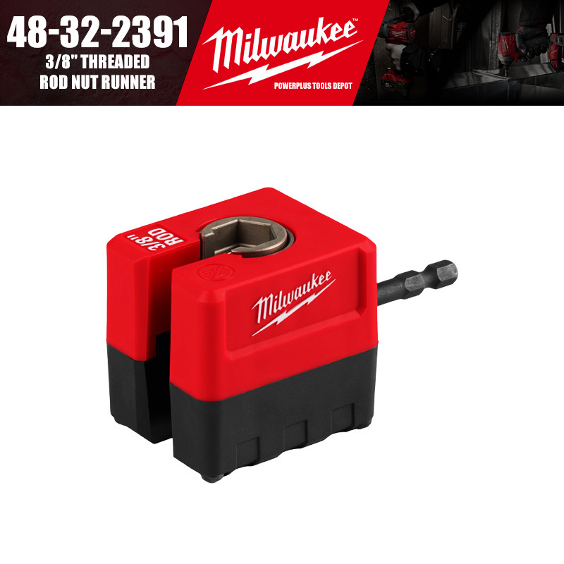 Milwaukee 48-32-2391 SHOCKWAVE™ Impact Duty 3/8" เกลียว Rod Nut Runner
