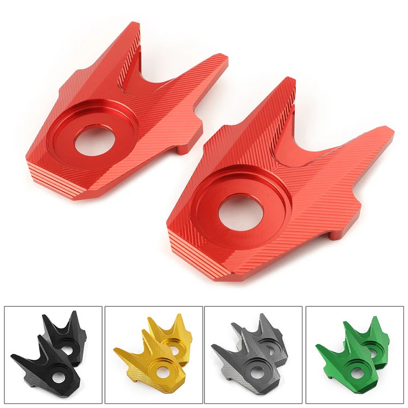 QY รถจักรยานยนต์ด้านหลังแบนส้อมสําหรับ KAWASAKI Ninja 300 250 z300 Z250 2013 2014 2015 2016 CNC อลูม