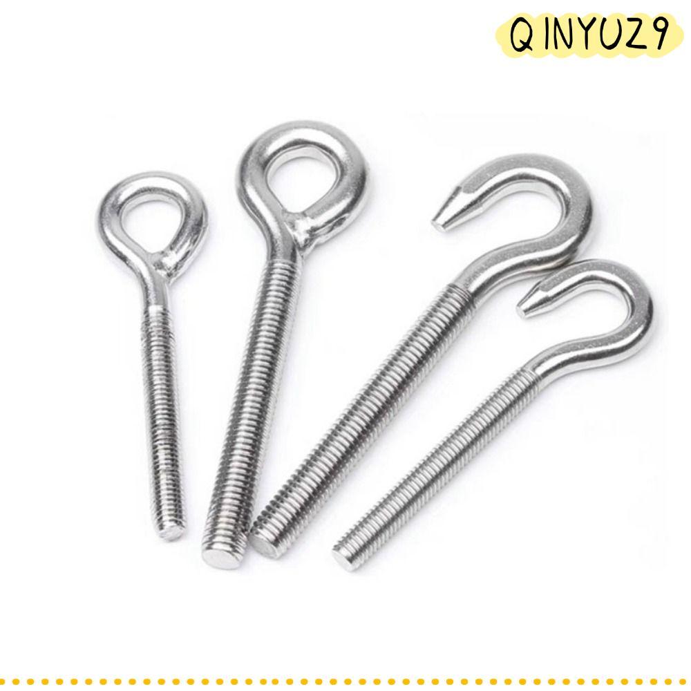 QINYUZ9QX 1Pc Sheep Eye Screw, Suspension Fasteners เครื่องมือ Bolt แหวน, ทนทาน 304 สแตนเลส M4 M5 M6