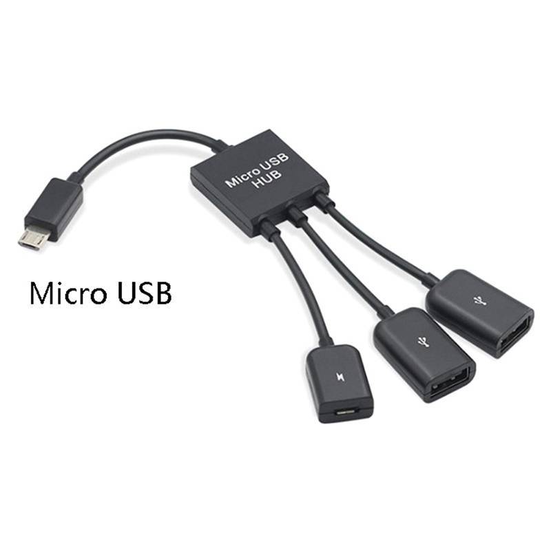 3-in-1 Micro USB OTG ADAPTER: USB HUB พร้อม3พอร์ตสำหรับสมาร์ทโฟนแท็บเล็ตและคอมพิวเตอร์ ราคา ถูกที่สุด ดีลบีเคเค แกลเลอรีภาพที่ 9