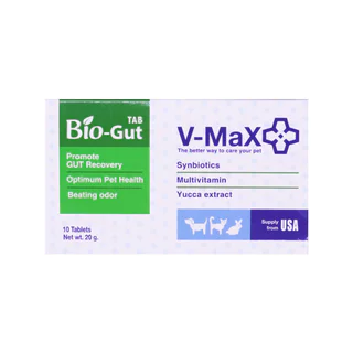 V-MaX : Bio-Gut / Veron [แท้💯] นวัตกรรมอาหารเสริม ปรับสมดุลทางเดินอาหาร / บำรุงและฟื้นฟูสัตว์ป่วย สำหรับสัตว์เลี้ยง