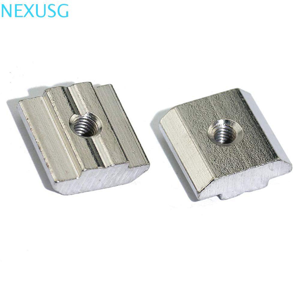 NEXUSG Nuts 2020 3030 4040 4545 อลูมิเนียมโปรไฟล์ T Block T-Track เลื่อน T Slot Nut